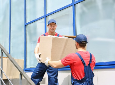Professional piano removals in Putney with specialist lifting equipment