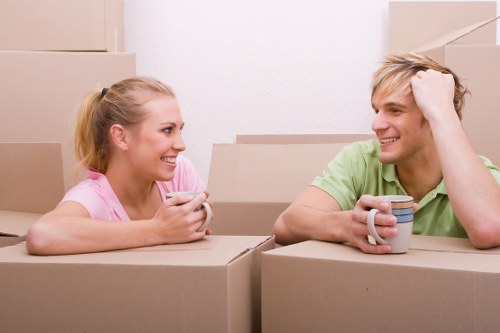 Professional removal team handling a house move in Putney