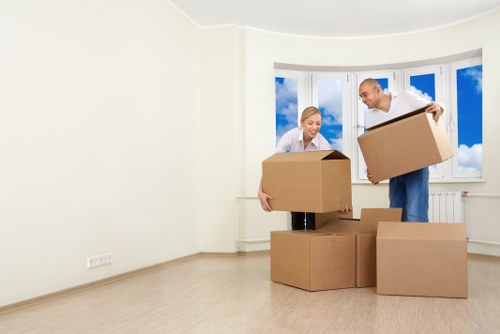 Staff assessing moving risks and planning a safe removal process