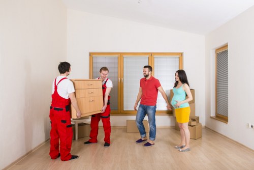 Organised unpacking service for a Putney household