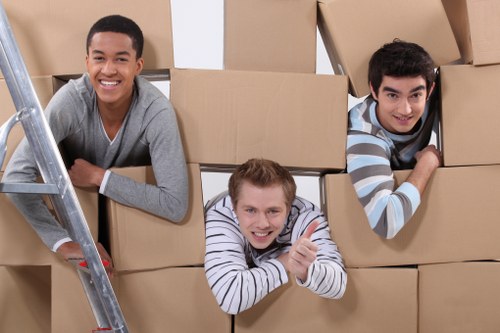 Removal specialists in Putney preparing for a smooth relocation