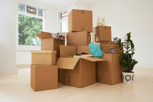 Packing and loading belongings into a moving van for a Putney relocation