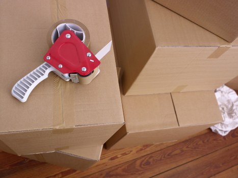 Professional packing and labelling for office move