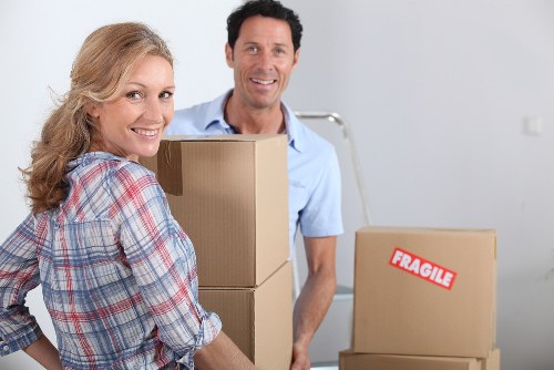 Apartment moving equipment used for flat removals in Putney