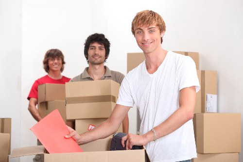 Removal van prepared for a smooth residential or office move in Putney